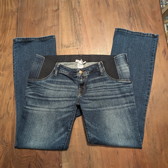 Isabel Maternity by Ingrid & Isabel Denim - Isabel Maternity by Ingrid & Isabel Skinny Boot Cut Jeans sz.14/32R